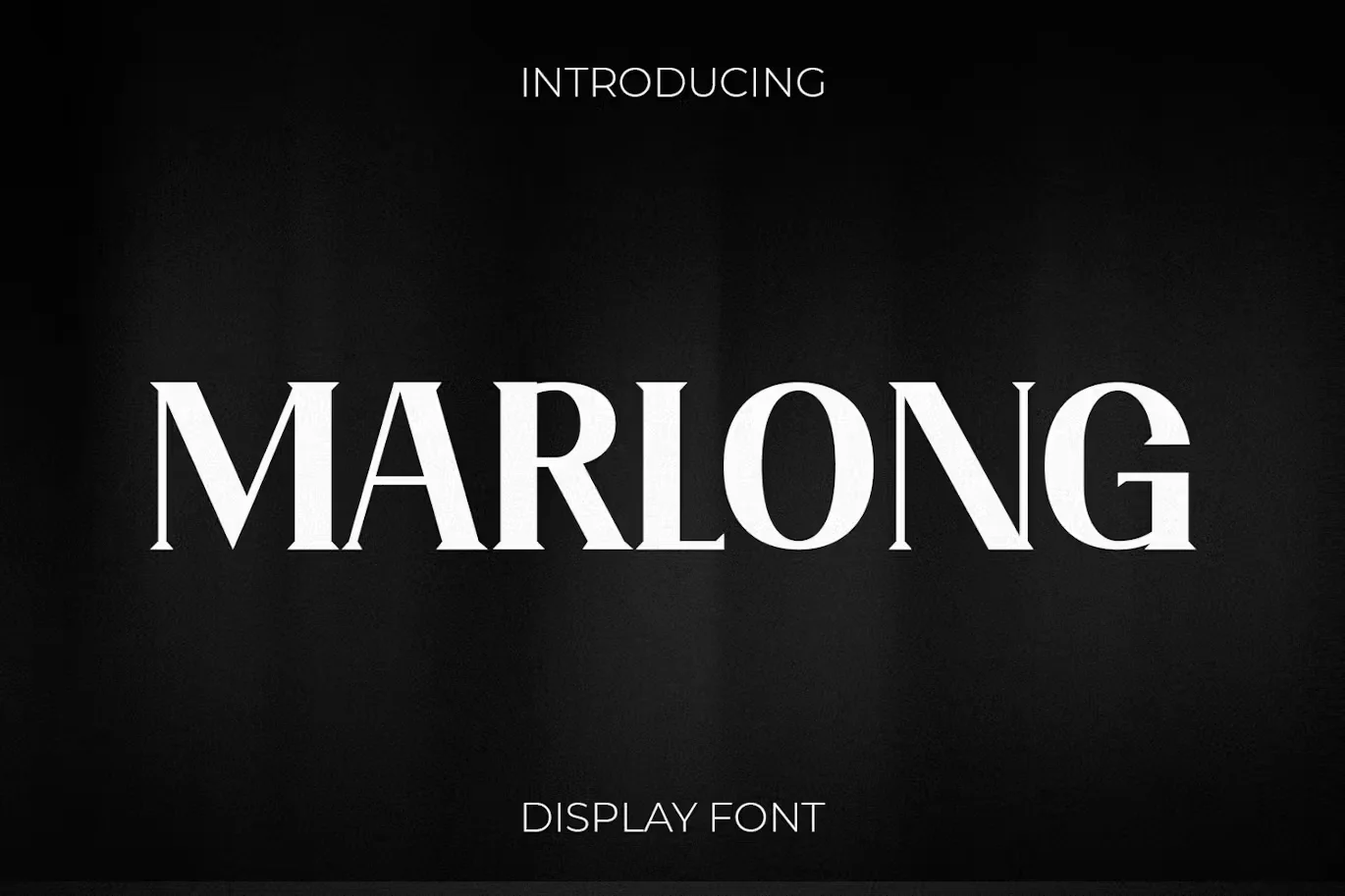 Marlong Sans-Serif Font