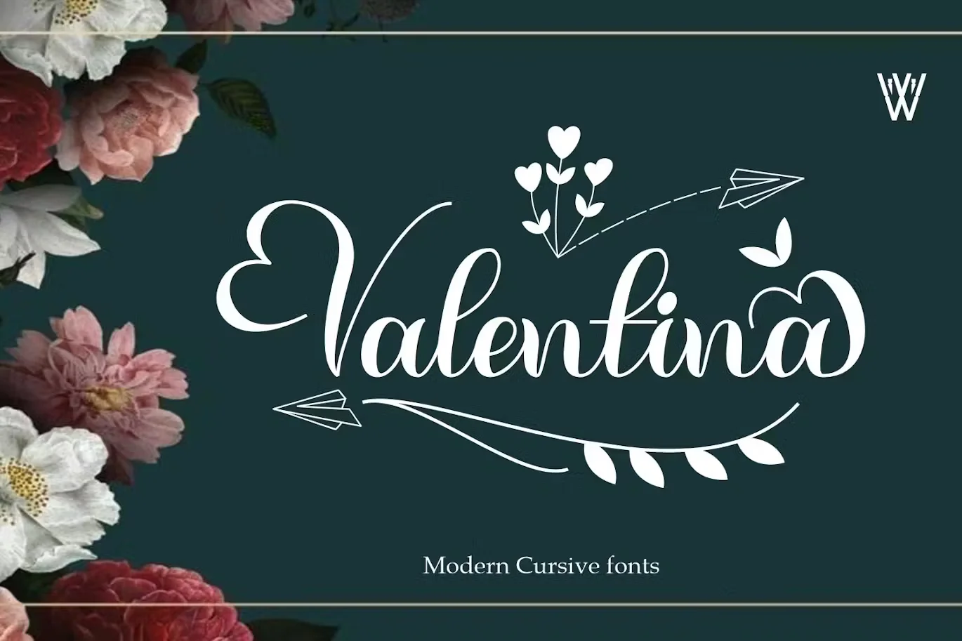 The image features the name "Valentina" written in a stylish cursive font, commonly used for feminine tattoos.