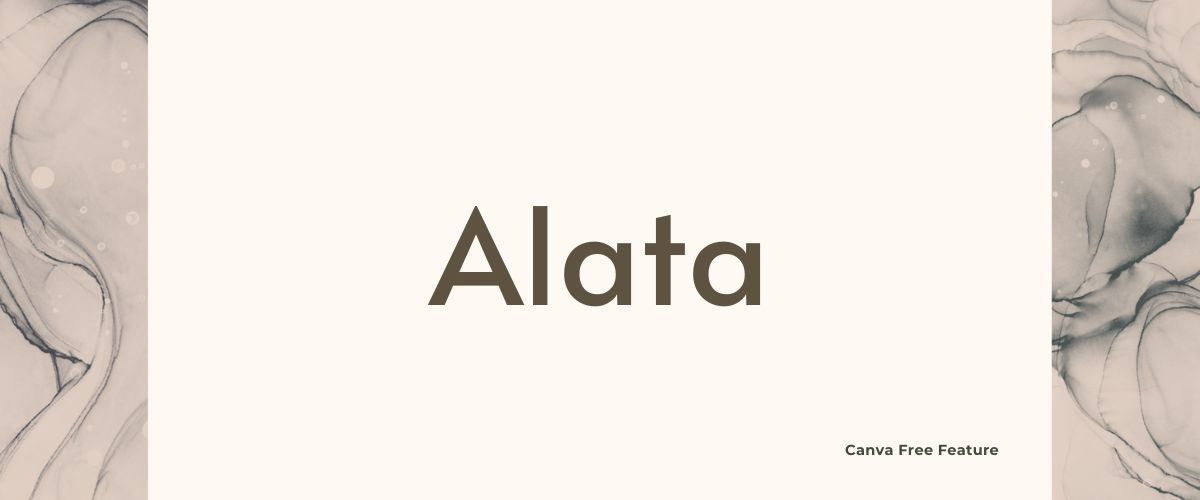 Illustration of IAlata Sans Serif Font