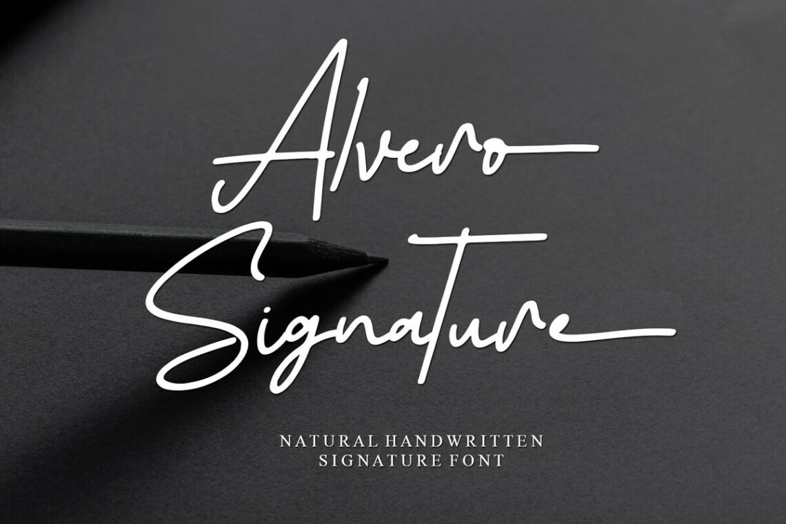 Alvaro Signature Handwritten Font