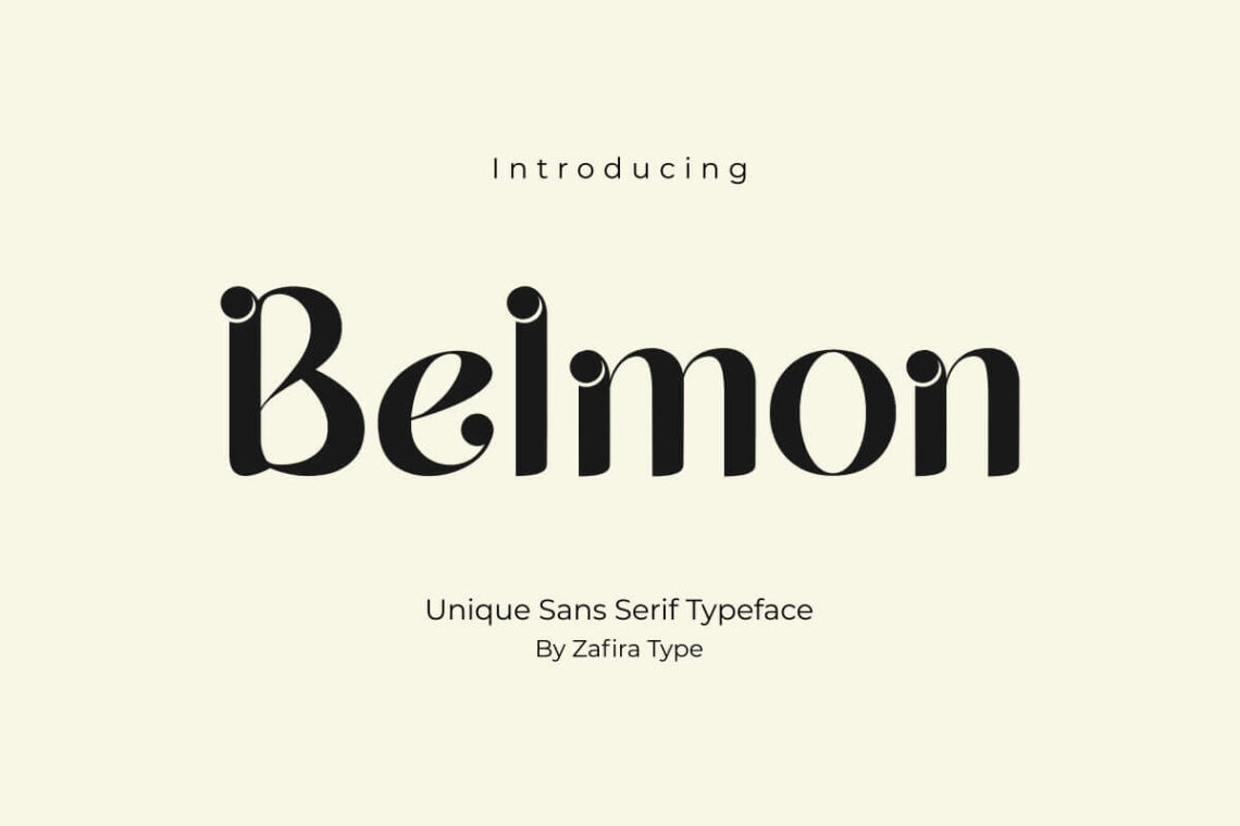 Belmon Sans Serif Font