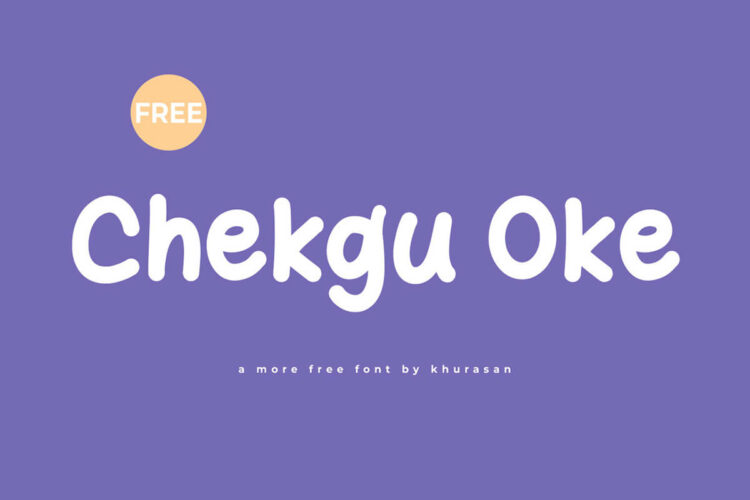 Chekgu Oke Display Font