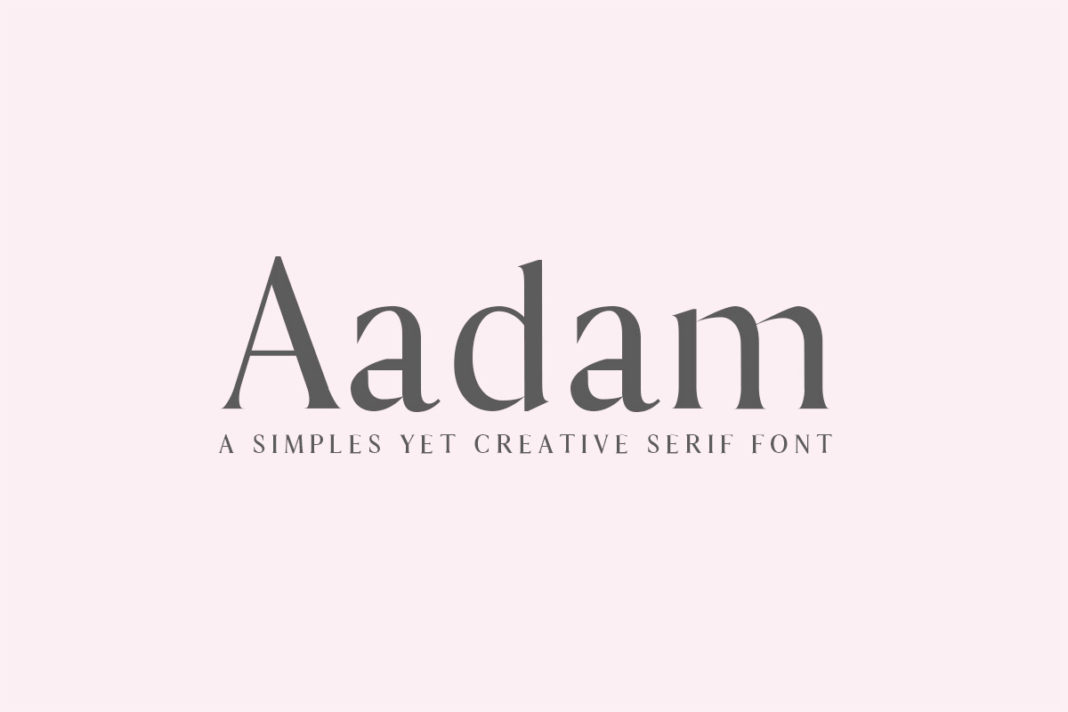 Aadam Modern Serif Font