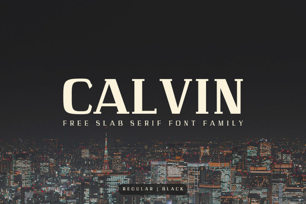 Calvin Slab Serif Font Family