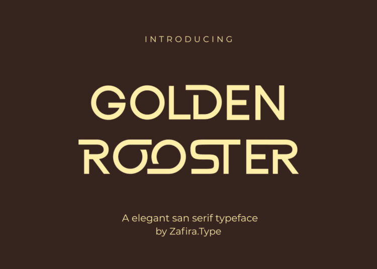 Golden Rooster Sans Serif Font