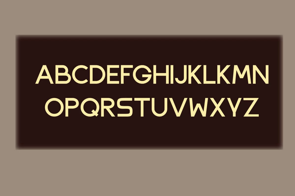 Golden Rooster Sans Serif Font Preview 6