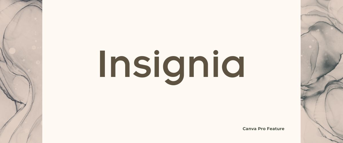 Illustration of Insignia Sans Serif Font