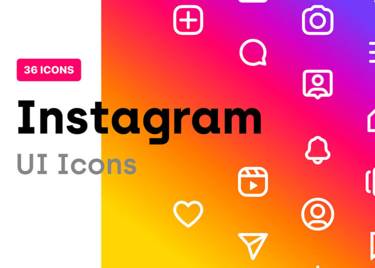 Instagram UI Icons Feature Image