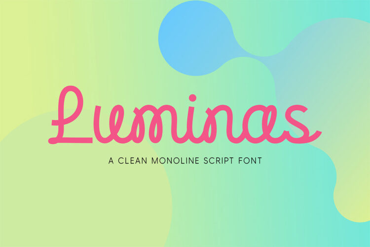 Luminas Script Font Feature Image