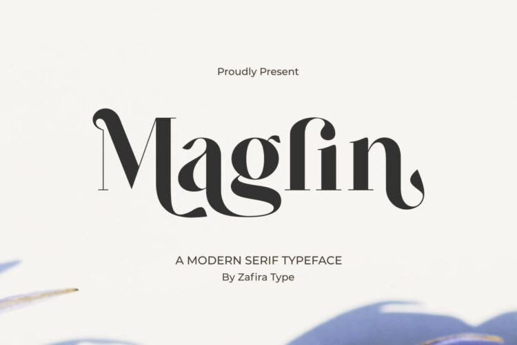Maglin Serif Font