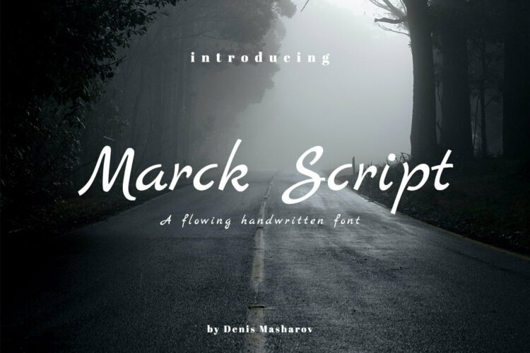 Marck Script Font Feature Image