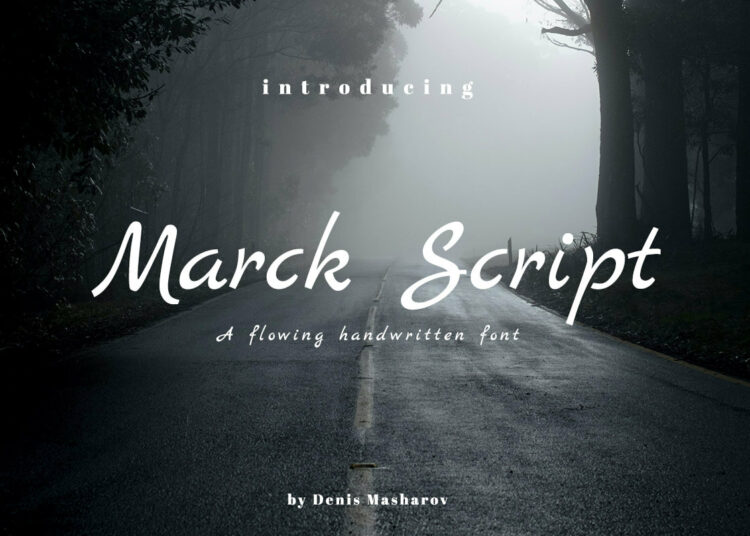 Marck Script Font Feature Image