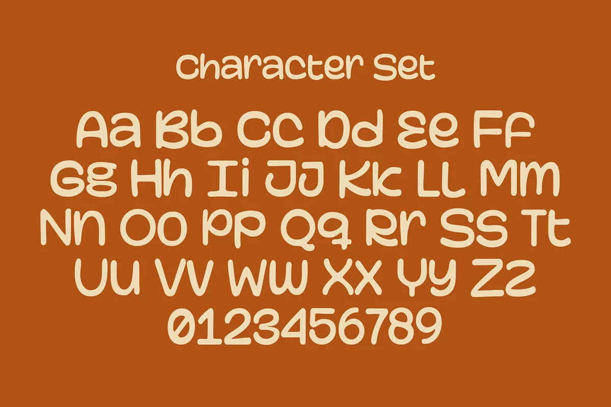 Rusty Hooks Display Font Preview 7