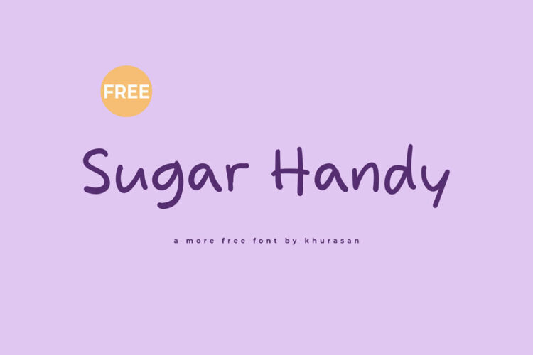 Sugar Handy Script Font Feature Image