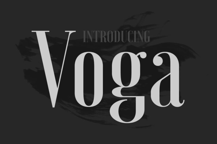 Voga Font Feature Image