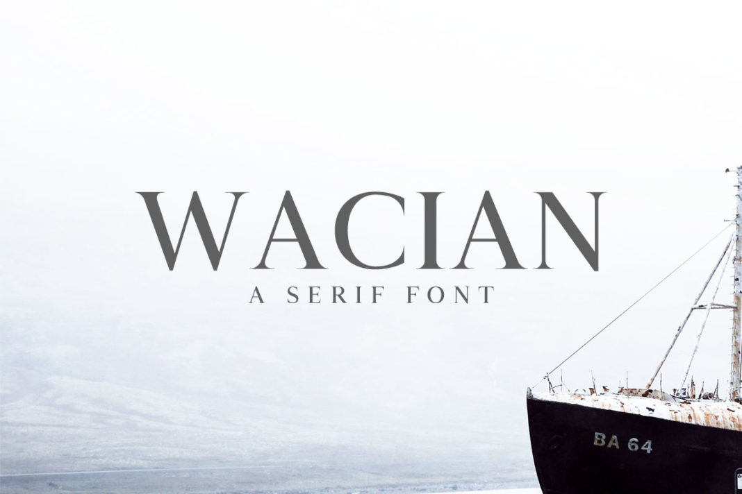 Wacian Serif Font
