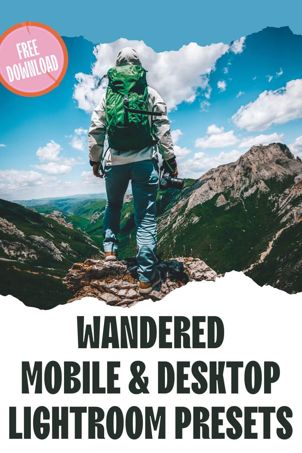 Wandered Mobile & Desktop Lightroom Presets Pinterest