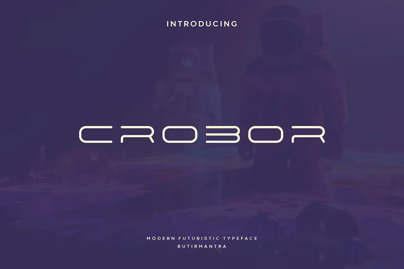 Crobor - Futuristic Font