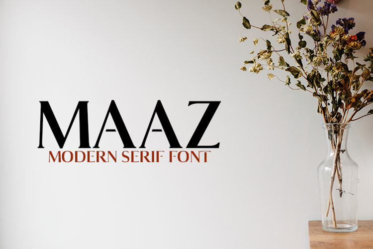 Maaz Bold Font