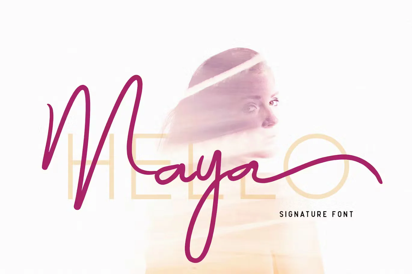 Maya - Luxury Signature Font