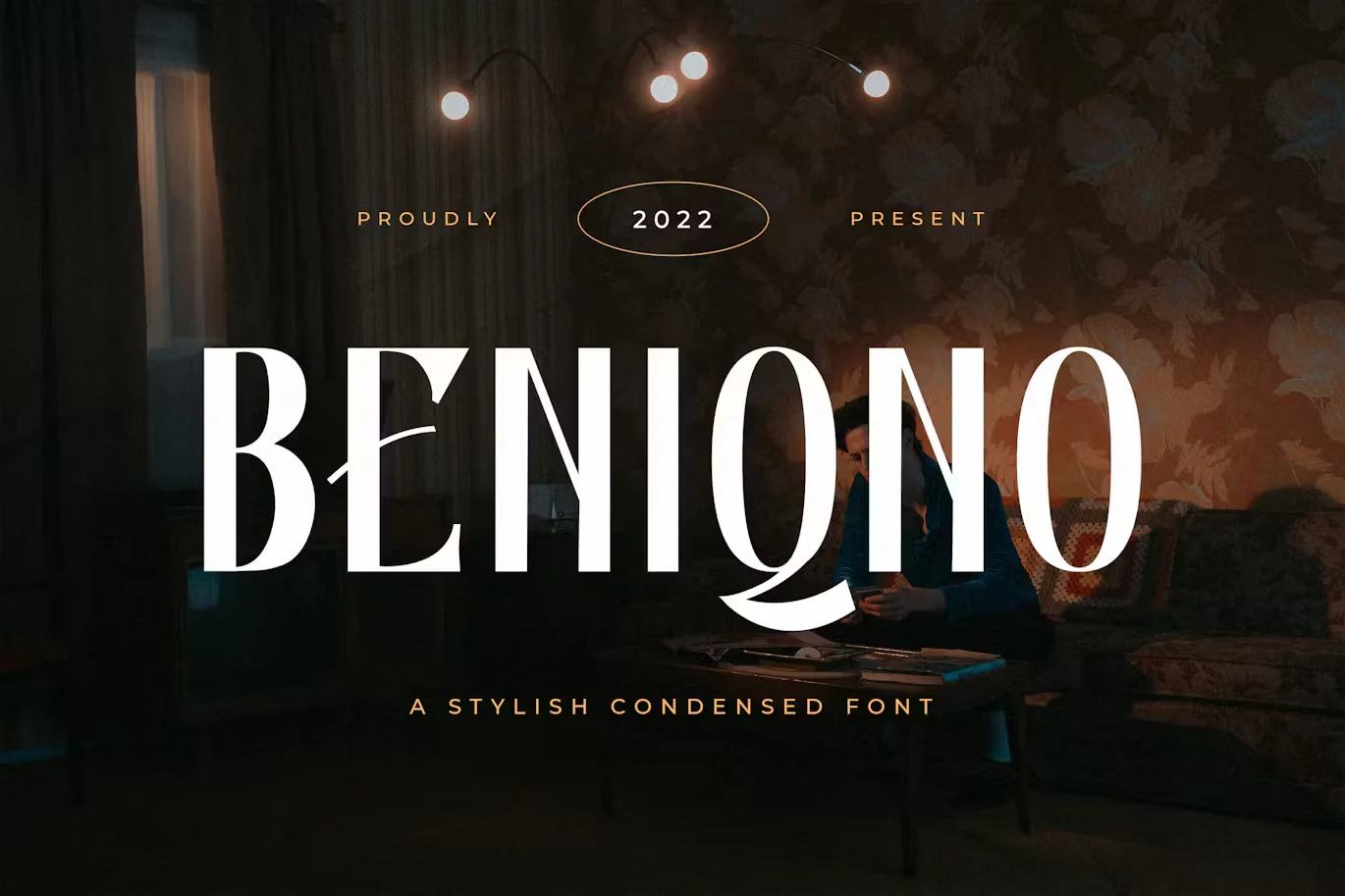Beniqno - Stylish Condensed Font