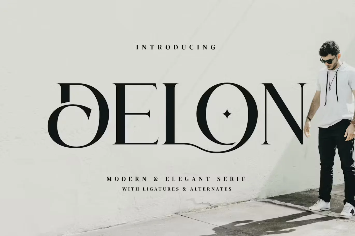 Delon - Stylish Ligature Font