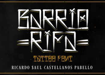 Barrio Rifa Font Feature Image