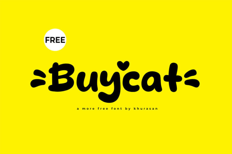Buycat Fancy Font Feature Image