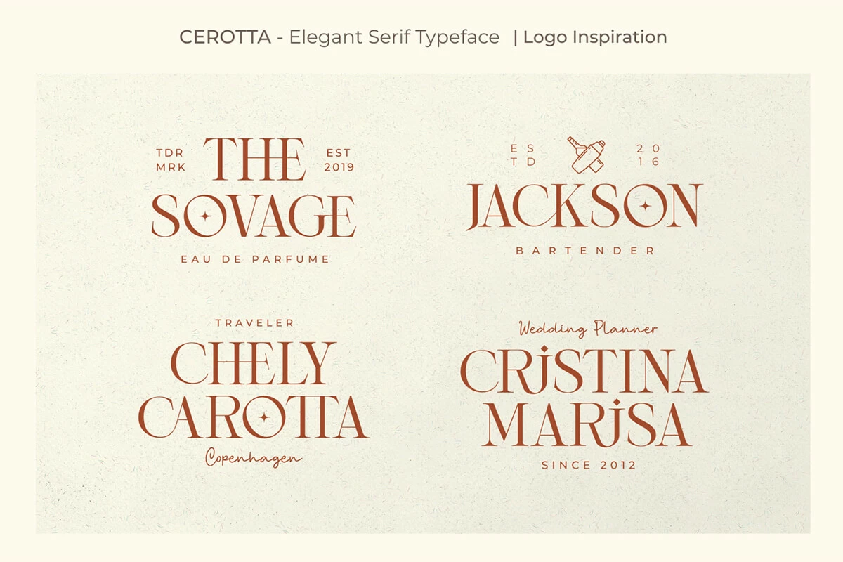 Cerotta Serif Font Preview 3