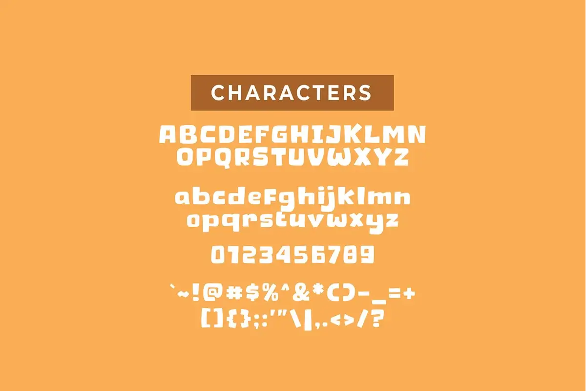 Ginger Cat Display Font Preview 3