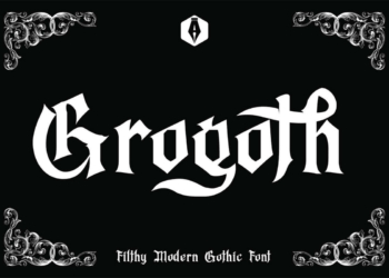 Grogoth Gothic Font Feature Image