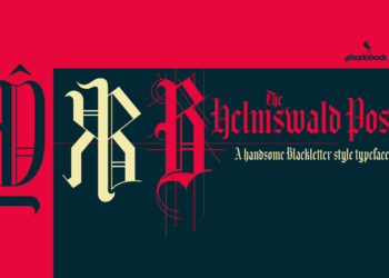 Helmswald Post Blackletter Font Feature Image