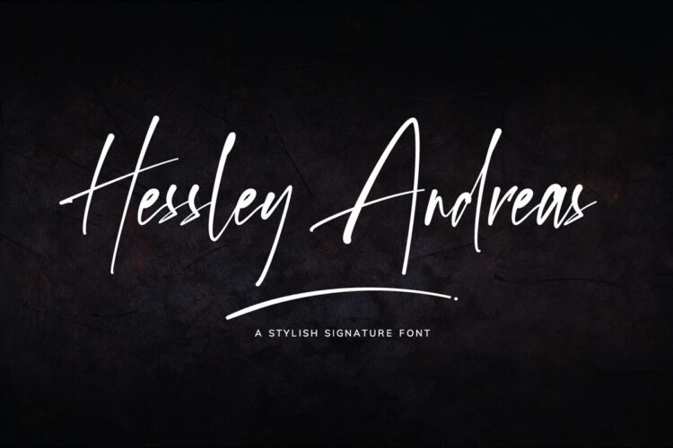 Hessley Andreas Script Font