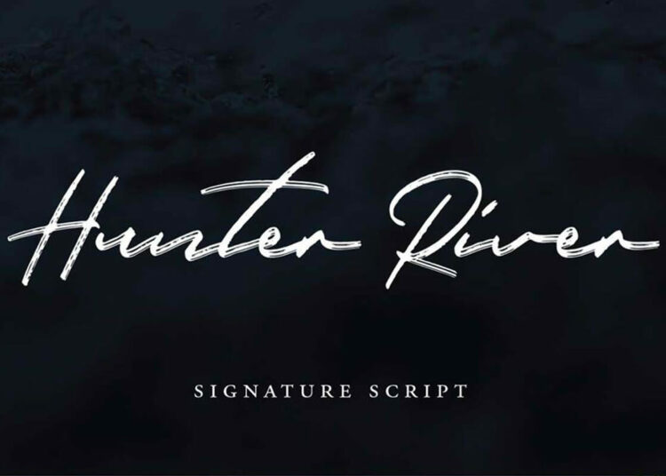 Hunter River Script Font