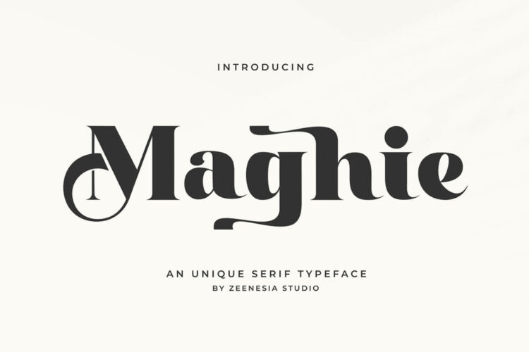 Maghie Serif Font