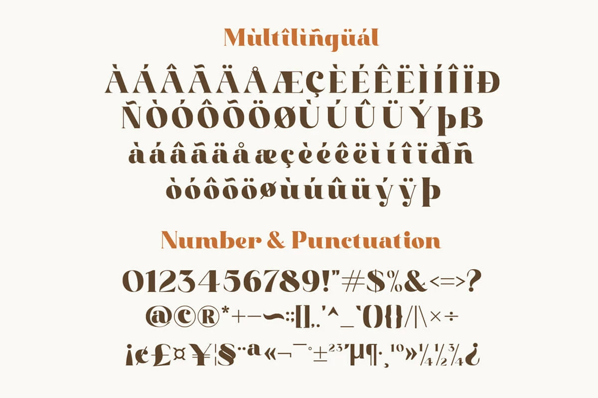 Maghie Serif Font Preview 8