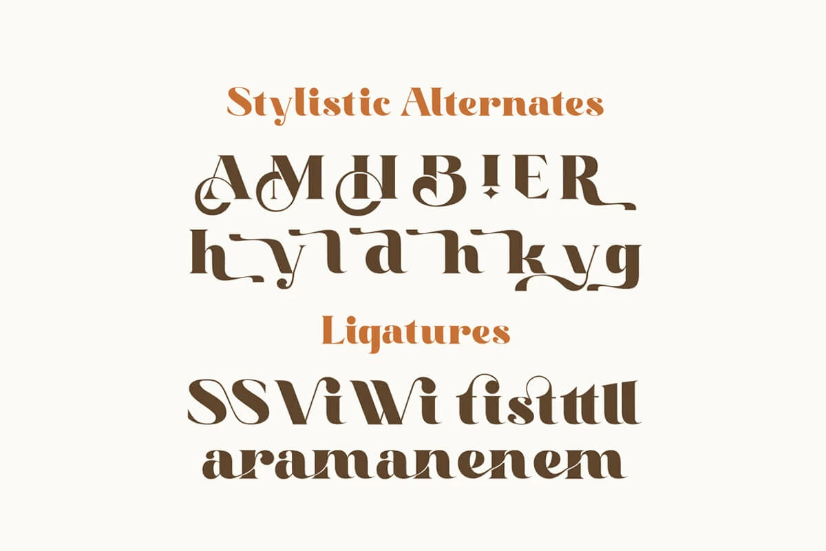 Maghie Serif Font Preview 9