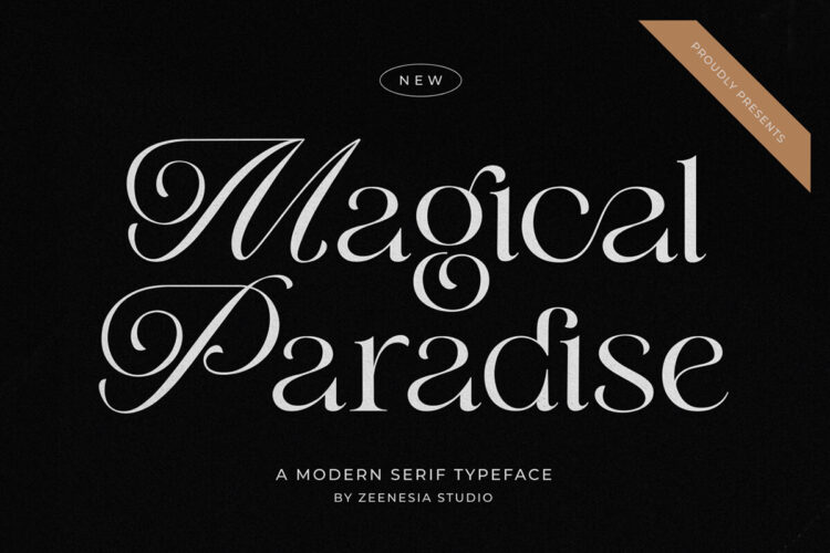 Magical Paradise Serif Font