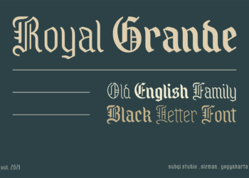 Royal Grande Blackletter Font Feature Image
