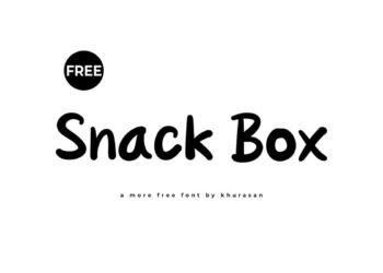Snack Box Display Font Feature Image