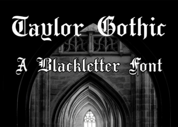 Taylor Gothic Blackletter Font Feature Image