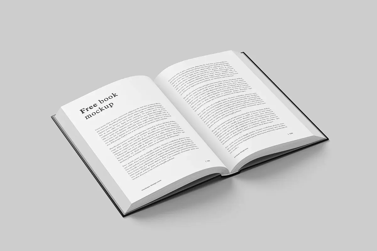 Thick Book Mockup Preview 1