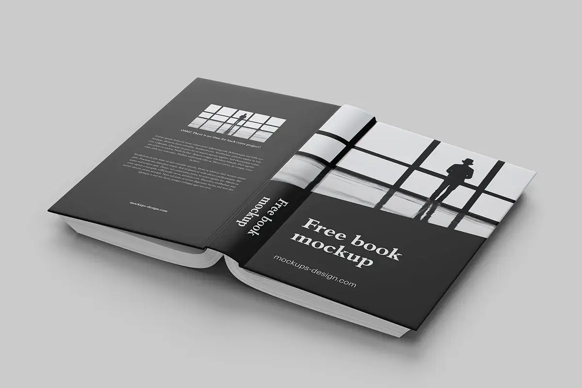 Thick Book Mockup Preview 4