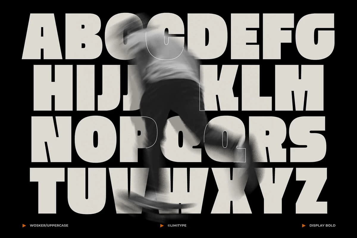 Wosker Bold Display Font Preview 2