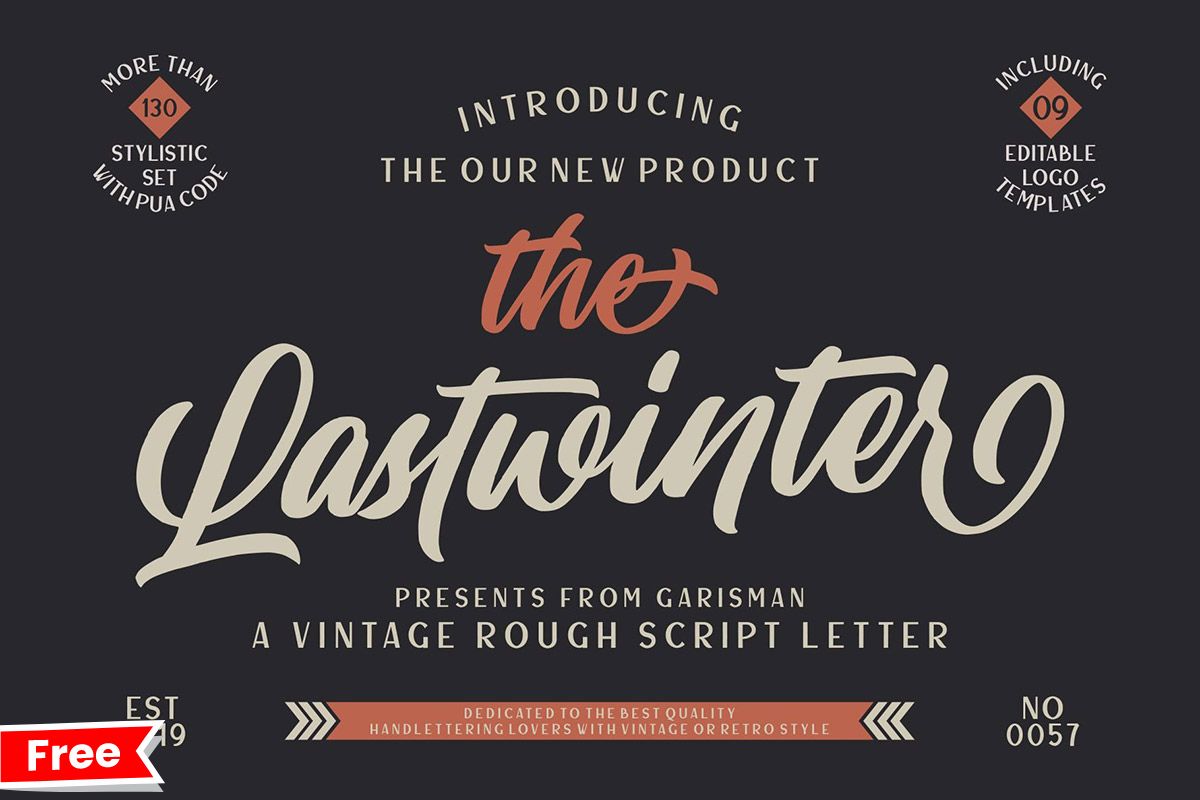 Lastwinter Vintage Script Font