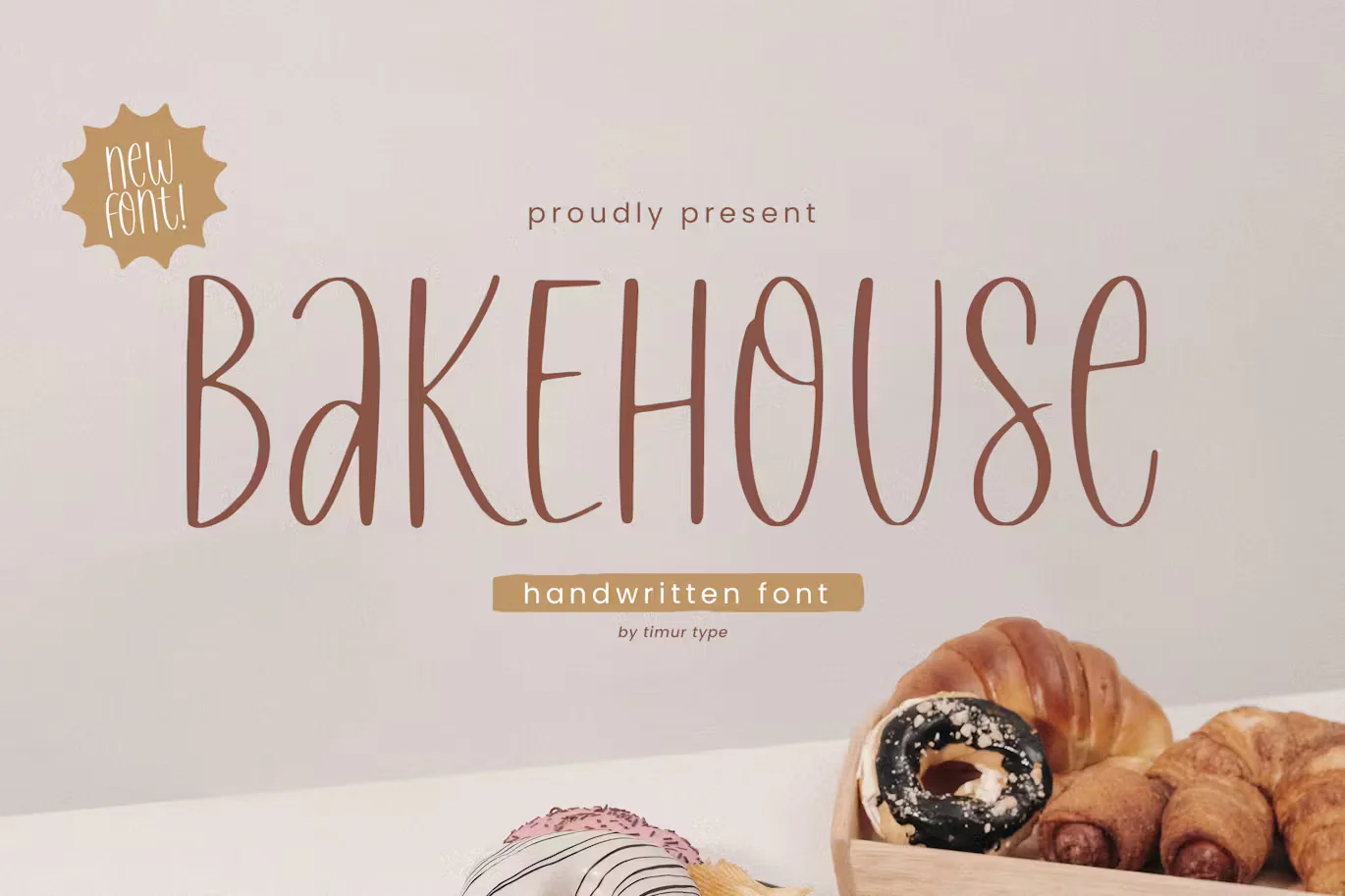 Bakehouse - Handwritten Font TT