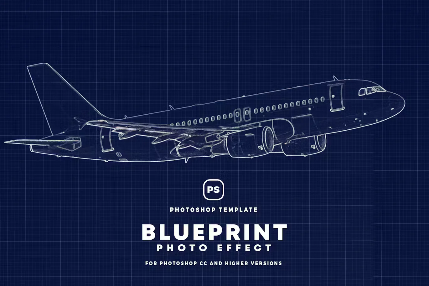 12 Photoshop Blueprint Actions & Effects