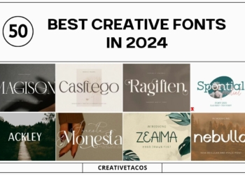 50 Best Creative Fonts in 2024