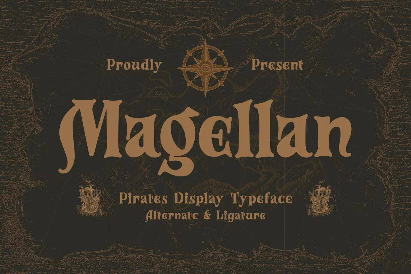 Magellan - Pirates Display Typeface
