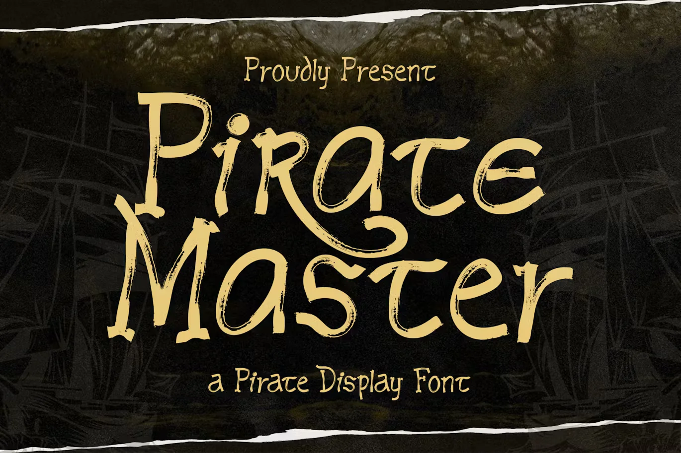 Pirate Master - A Pirate Display Font